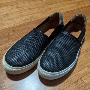 John Fluevog Phoenix (Black) Leather Slip-on